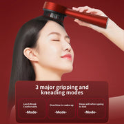 Electric Vibration Massage Comb Red Light Hair Growth Massage Scalp Brush anti Hair Loss Liquid Oil Applicator Hair Care